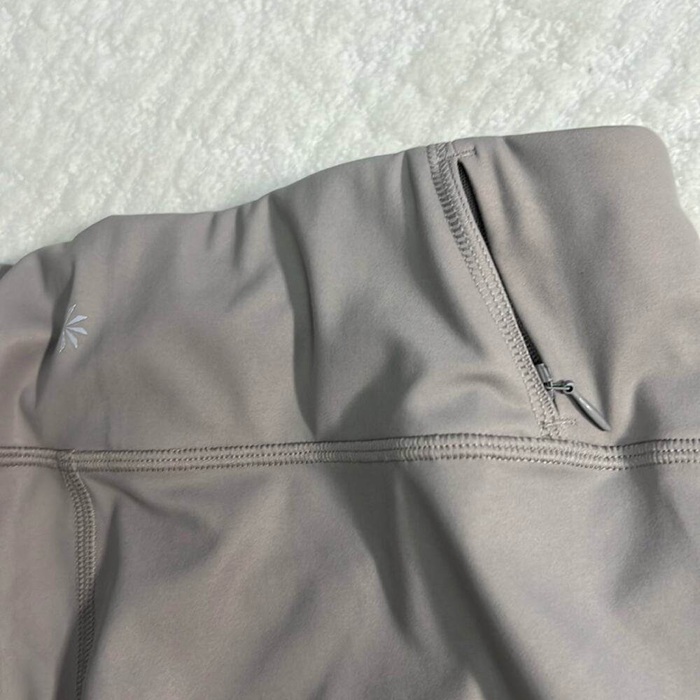 Athleta Contender Aero 7/8 tight high rise pebble gray leggings LP - Picture 12 of 13
